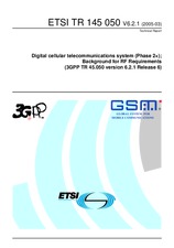 Standard ETSI TR 145050-V6.2.1 10.3.2005 preview