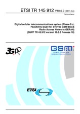 Preview ETSI TR 145912-V10.0.0 11.4.2011