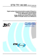 Standard ETSI TR 146085-V5.0.0 30.6.2002 preview