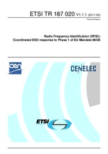 Standard ETSI TR 187020-V1.1.1 27.5.2011 preview