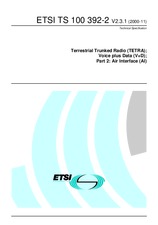 Preview ETSI TS 100392-2-V2.2.1 29.9.2000