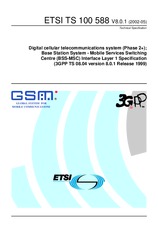 Standard ETSI TS 100588-V8.0.1 31.5.2002 preview