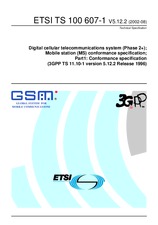 Preview ETSI TS 100607-1-V5.12.0 30.9.2001