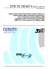 WITHDRAWN ETSI TS 100607-4-V8.13.0 13.10.2005 preview