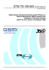 Standard ETSI TS 100623-V7.0.0 18.6.2002 preview