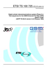 Standard ETSI TS 100725-V5.3.0 31.12.2000 preview