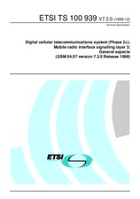 Standard ETSI TS 100939-V7.3.0 31.12.1999 preview