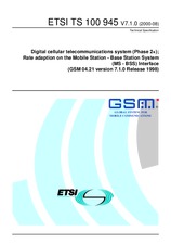 Standard ETSI TS 100945-V7.1.0 7.8.2000 preview
