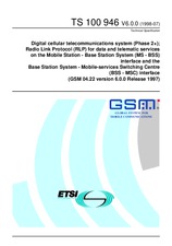 Standard ETSI TS 100946-V6.0.0 31.7.1998 preview