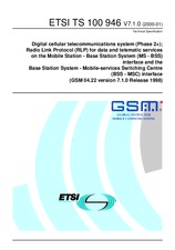 Standard ETSI TS 100946-V7.1.0 24.1.2000 preview
