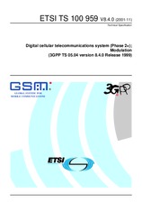 Standard ETSI TS 100959-V8.4.0 30.11.2001 preview