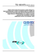 Standard ETSI TS 100975-V6.0.0 30.4.1999 preview