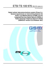 Standard ETSI TS 100976-V6.2.0 24.1.2000 preview