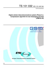 Standard ETSI TS 101032-V5.1.0 15.8.1997 preview
