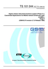 Standard ETSI TS 101044-V5.7.0 30.3.1999 preview