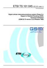 Standard ETSI TS 101045-V5.5.0 30.11.1999 preview