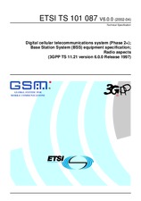 Standard ETSI TS 101087-V6.0.0 18.6.2002 preview