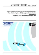 Standard ETSI TS 101087-V8.8.0 28.2.2003 preview