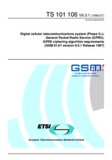 WITHDRAWN ETSI TS 101106-V5.0.0 30.10.1997 preview