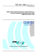 Standard ETSI TS 101109-V5.0.0 30.11.1997 preview