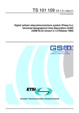 Standard ETSI TS 101109-V5.1.0 31.7.1998 preview