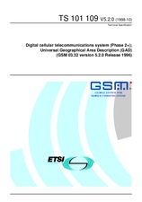 Standard ETSI TS 101109-V5.2.0 30.10.1998 preview