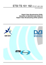 Standard ETSI TS 101162-V1.4.1 4.5.2011 preview