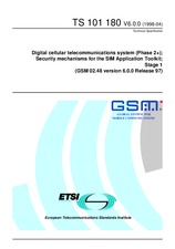 Standard ETSI TS 101180-V6.0.0 30.4.1998 preview