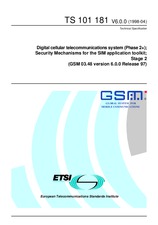 Standard ETSI TS 101181-V6.0.0 30.4.1998 preview