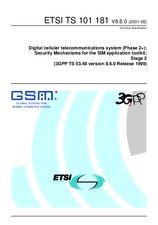 Standard ETSI TS 101181-V8.6.0 16.10.2001 preview