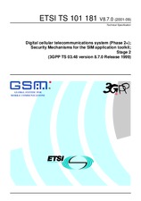 Standard ETSI TS 101181-V8.7.0 30.9.2001 preview