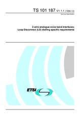 WITHDRAWN ETSI TS 101187-V1.1.1 29.12.1998 preview