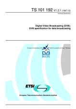 WITHDRAWN ETSI TS 101192-V1.2.1 15.12.1997 preview