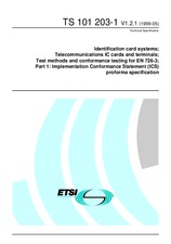 Standard ETSI TS 101203-1-V1.2.1 12.5.1999 preview