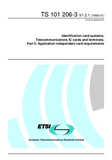 Standard ETSI TS 101206-3-V1.2.1 30.1.1998 preview
