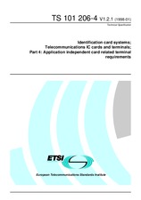 Standard ETSI TS 101206-4-V1.2.1 30.1.1998 preview