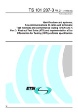 Standard ETSI TS 101207-3-V1.2.1 12.5.1999 preview