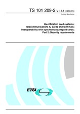 Standard ETSI TS 101209-2-V1.1.1 31.5.1998 preview