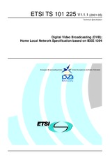 Standard ETSI TS 101225-V1.1.1 4.5.2001 preview