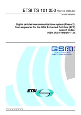 Standard ETSI TS 101250-V4.1.0 21.8.2000 preview