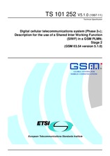 Standard ETSI TS 101252-V5.1.0 30.11.1997 preview