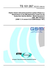 Standard ETSI TS 101267-V6.0.0 30.4.1998 preview