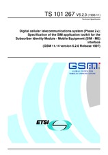 Standard ETSI TS 101267-V6.2.0 29.11.1998 preview