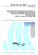 Standard ETSI TS 101267-V7.5.0 10.8.2000 preview