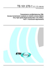 Standard ETSI TS 101270-1-V1.1.2 30.6.1998 preview