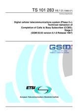 Standard ETSI TS 101283-V6.1.0 31.7.1998 preview