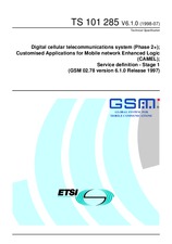 Standard ETSI TS 101285-V6.1.0 31.7.1998 preview