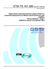 Standard ETSI TS 101285-V6.3.0 30.8.1999 preview