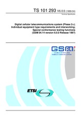 Standard ETSI TS 101293-V6.0.0 30.4.1999 preview