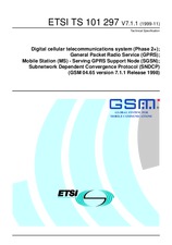 Standard ETSI TS 101297-V7.1.1 30.11.1999 preview